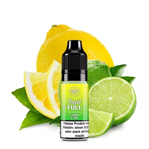 Fruit Full - Lemon & Lime - 10ml Nikotinsalz-Liquid