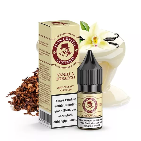Don Cristo - Custard - 10ml Nikotinsalz-Liquid