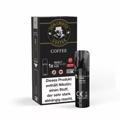 Don Cristo Prefilled Pod - Coffee - 20mg/ml