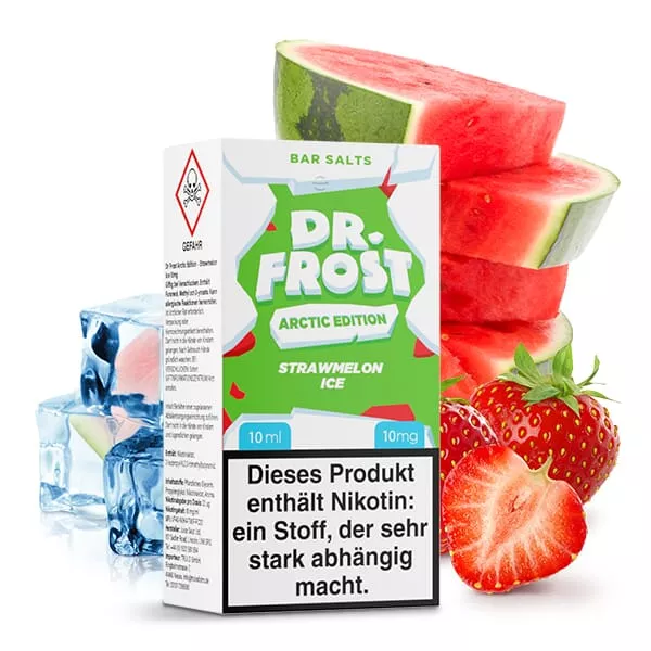 Arctic Edition - Strawmelon Ice - 10ml Nikotinsalz-Liquid