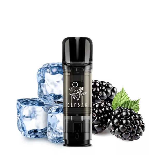 2x Elfbar Elfa CP Prefilled Pod - Blackberry Ice 20mg/ml