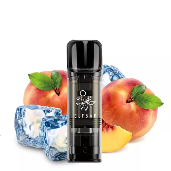 2x Elfbar Elfa Prefilled Pod - Peach Ice 0mg/ml