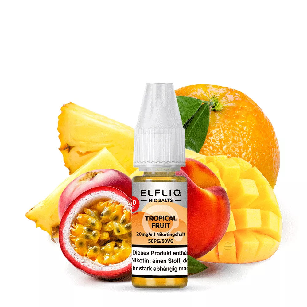 Elfliq Tropical Fruit - 10ml Nikotinsalz-Liquid