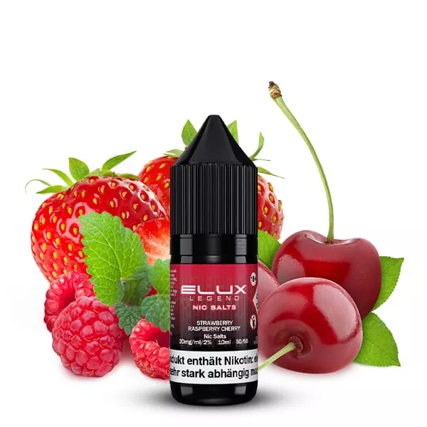 Strawberry Raspberry Cherry - 10ml Nikotinsalz-Liquid