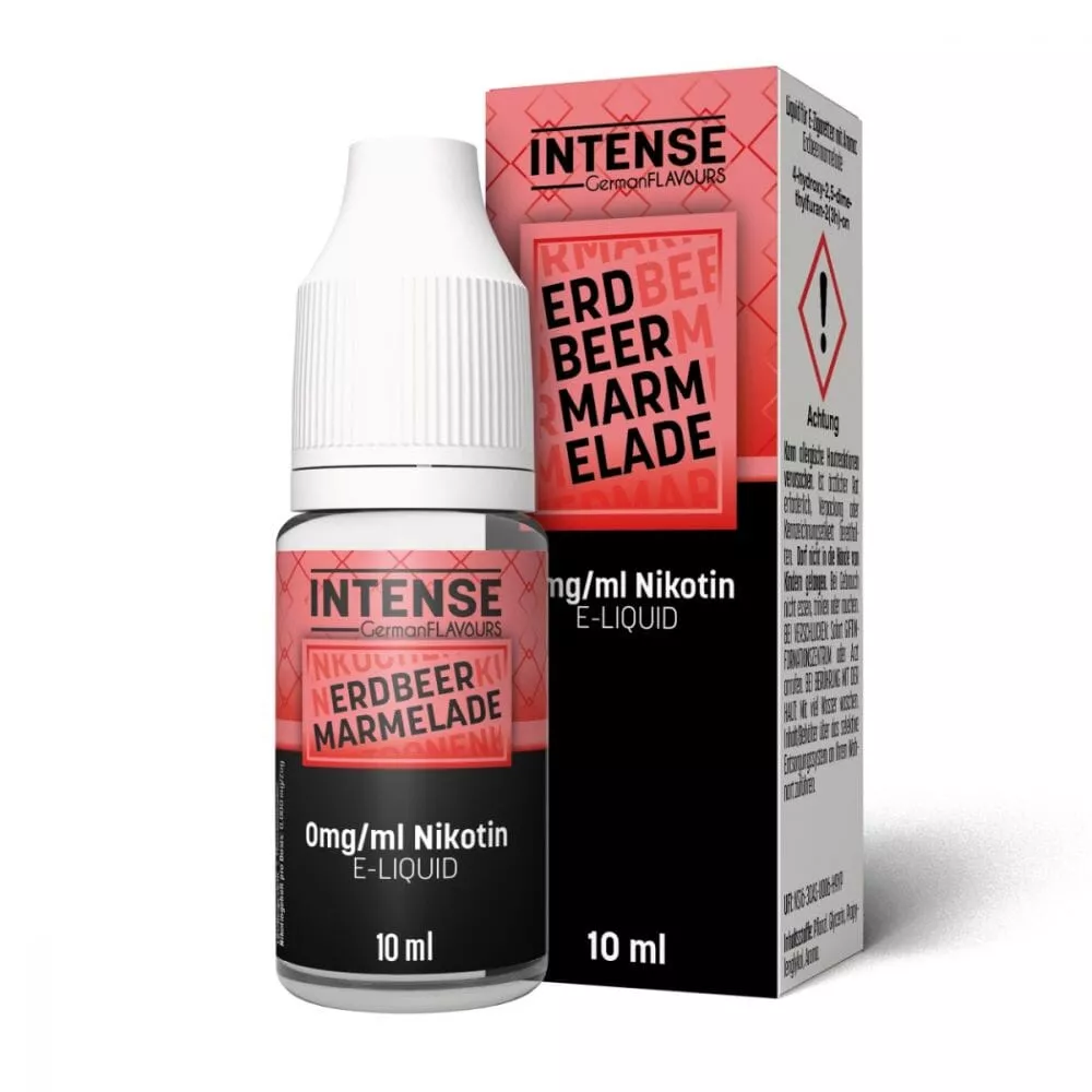 Intense - Erdbeermarmelade 10ml Nikotinsalz-Liquid