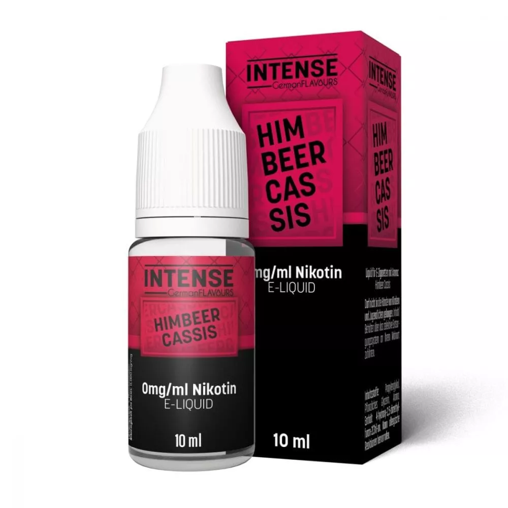 Intense - Himbeer Cassis 10ml Nikotinsalz-Liquid