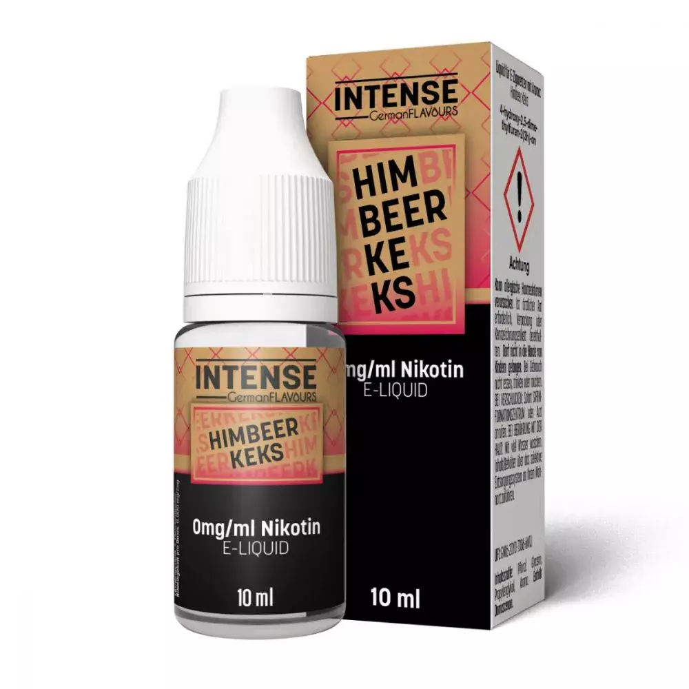Intense - Himbeer Keks 10ml Nikotinsalz-Liquid
