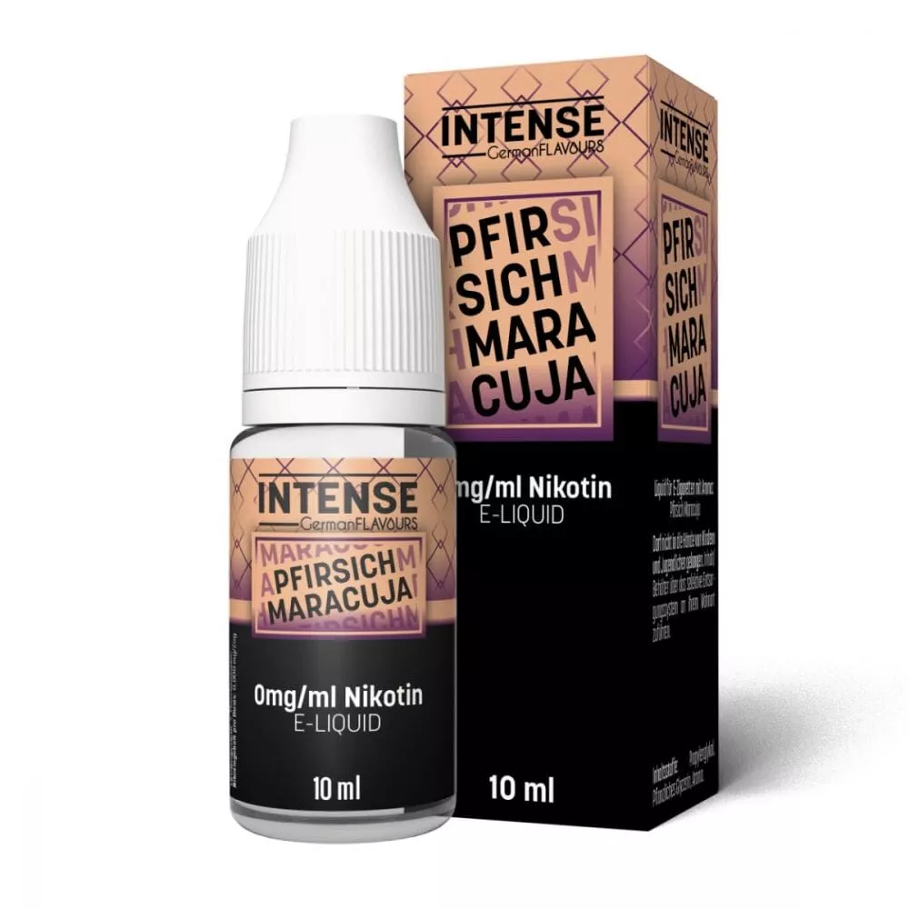 Intense - Pfirsich Maracuja 10ml Nikotinsalz-Liquid