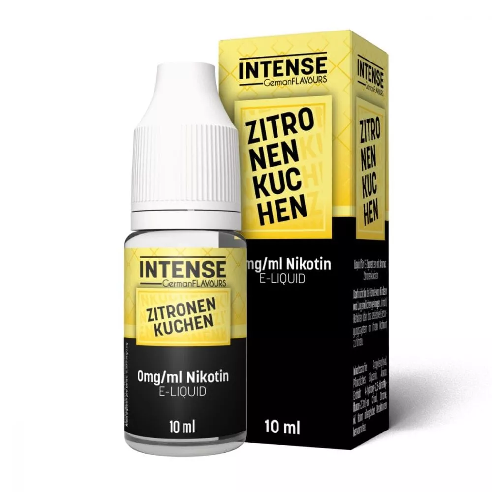 Intense - Zitronenkuchen 10ml Nikotinsalz-Liquid
