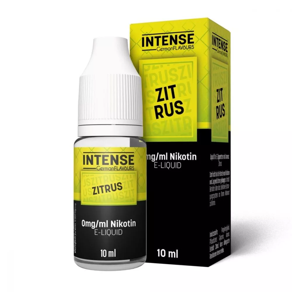 Intense - Zitrus 10ml Nikotinsalz-Liquid