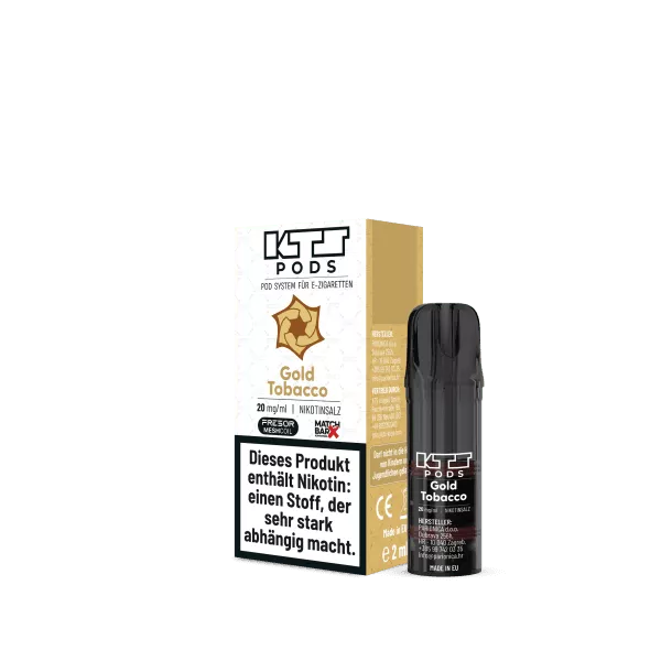 Gold Tobacco - KTS Prefilled Pod 20mg