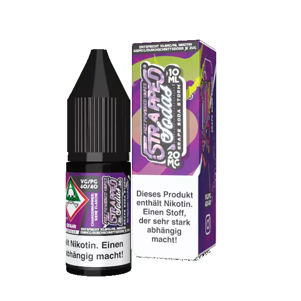 Grape Soda Storm 10ml Nikotinsalz-Liquid