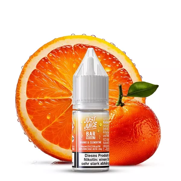 Bar Range - Orange & Clementine - 10ml Nikotinsalz-Liquid