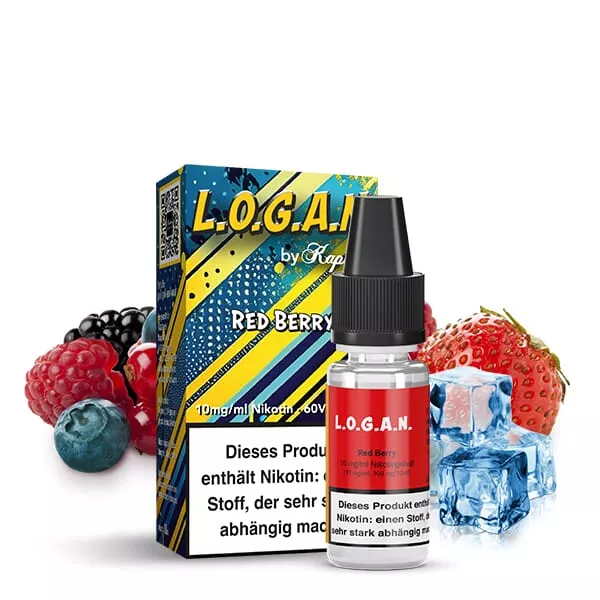 Logan - Red Berry - 10ml Nikotinsalz-Liquid