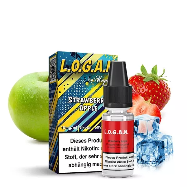 Logan - Strawberry Apple - 10ml Nikotinsalz-Liquid
