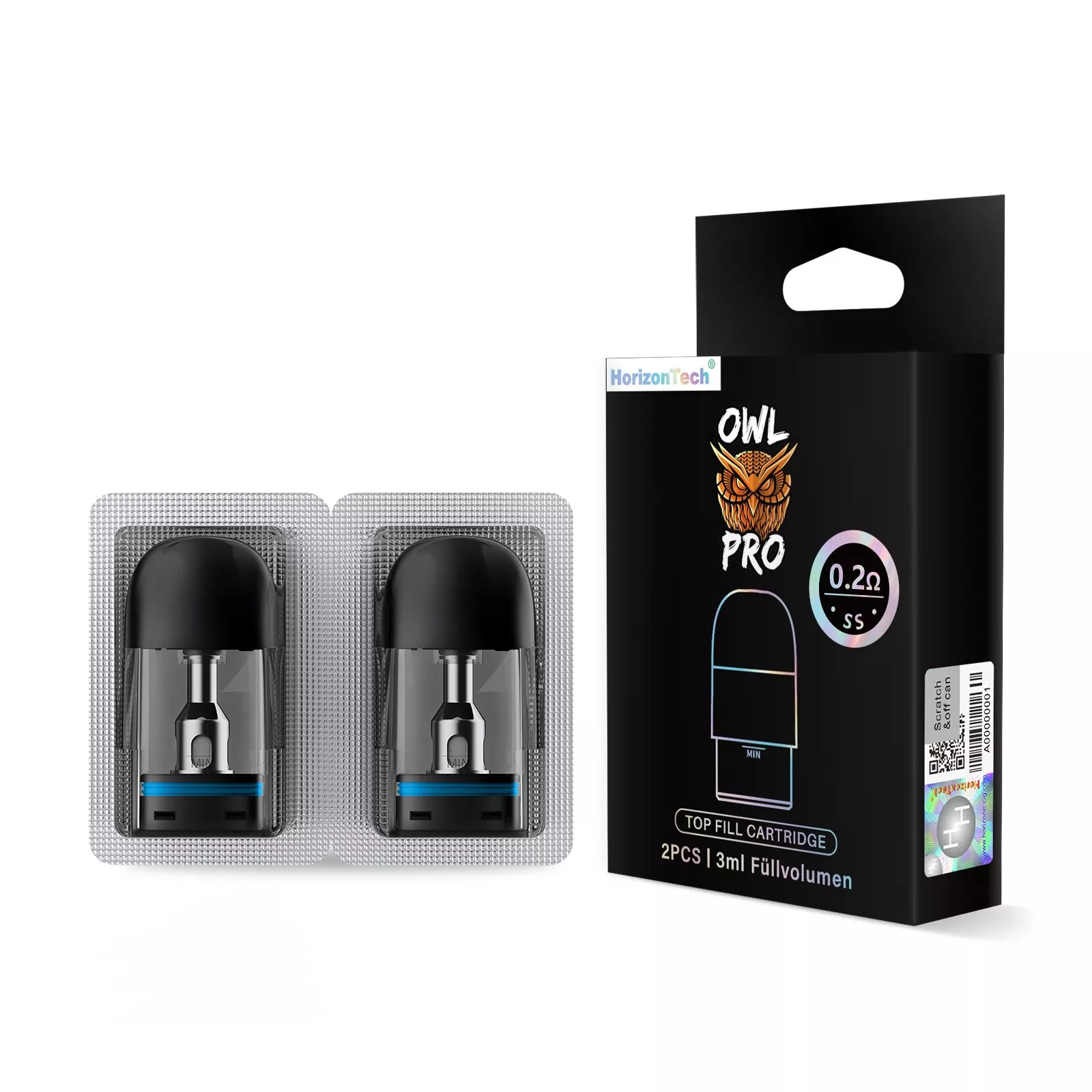 2x Owl Pro Ersatz-Pods