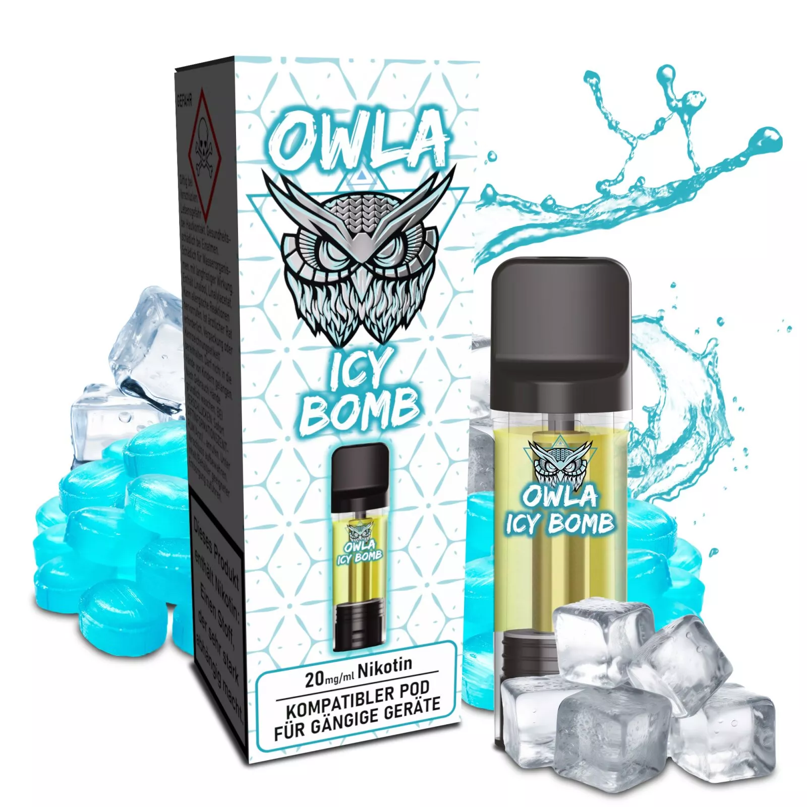Owla Icy Bomb Prefilled Pod
