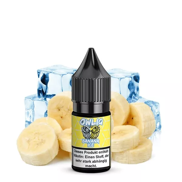 Owliq - Banana Ice - 10ml Nikotinsalz-Liquid