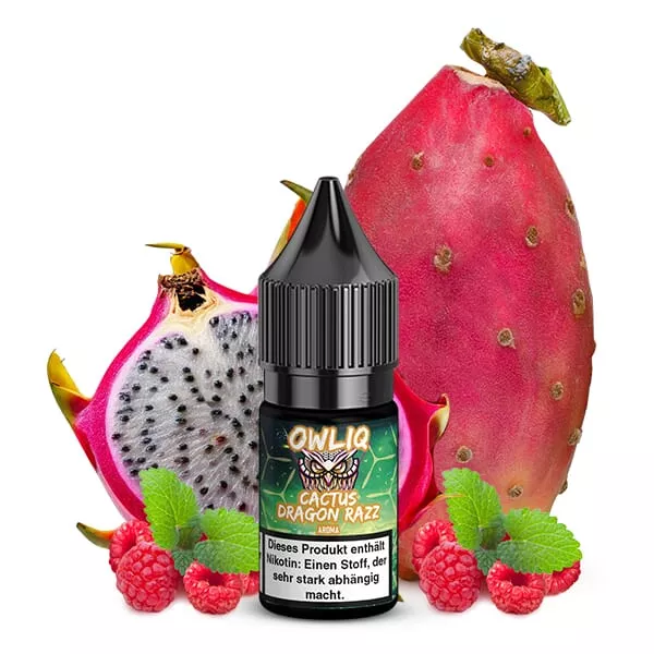 Owliq - Cactus Dragon Razz - 10ml Nikotinsalz-Liquid