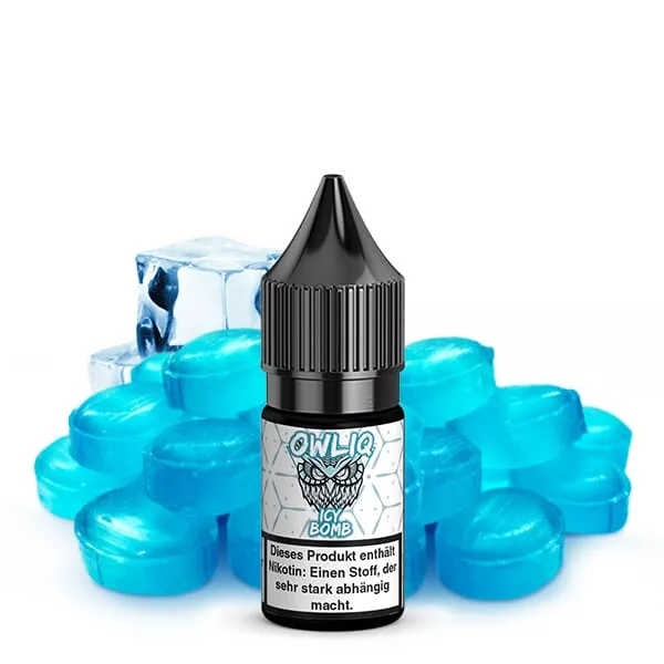Owliq - Icy Bomb - 10ml Nikotinsalz-Liquid