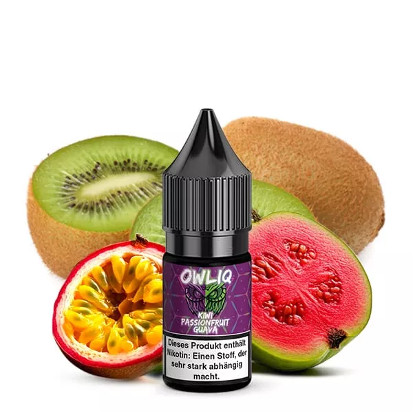 Owliq - Kiwi Passionfruit Guava - 10ml Nikotinsalz-Liquid