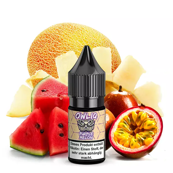 Owliq - Purple Melon - 10ml Nikotinsalz-Liquid