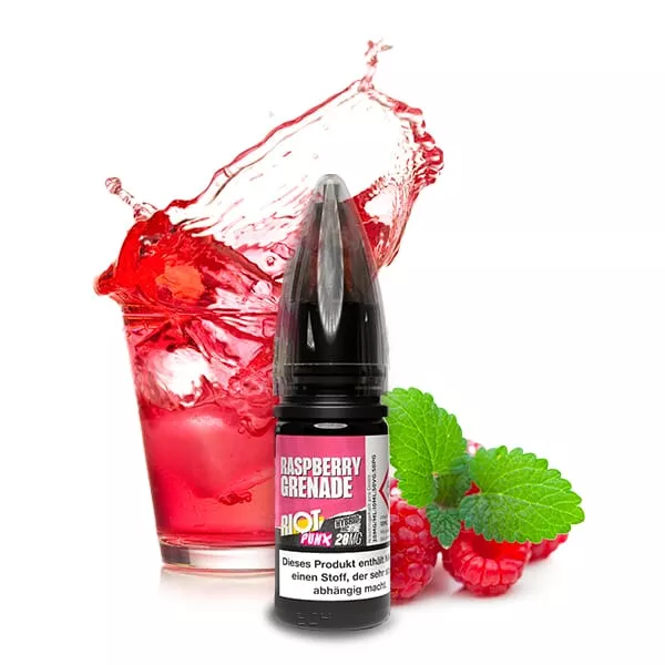 Punx - Raspberry Grenade - 10ml Nikotinsalz-Liquid