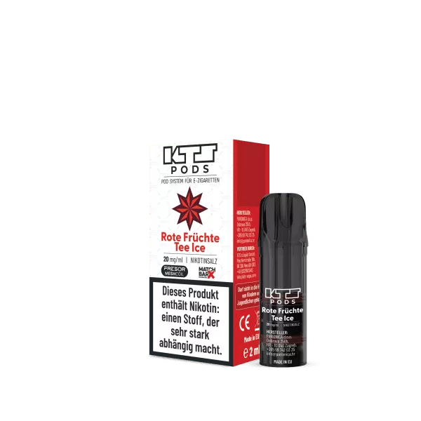 Rote Früchte Tee Ice - KTS Prefilled Pod 20mg