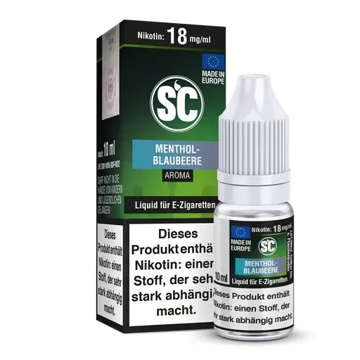Menthol-Blaubeere - 10ml Liquid