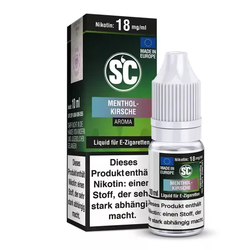 Menthol-Kirsche - 10ml Liquid