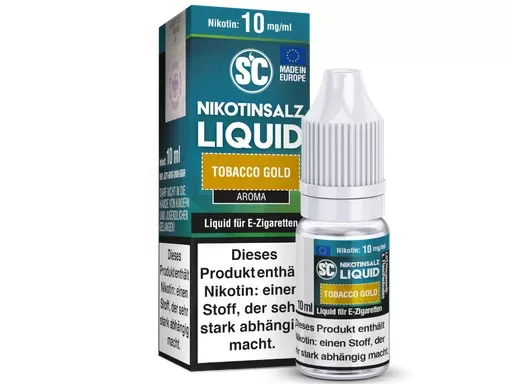 Tobacco Gold - 10ml Nikotinsalz-Liquid