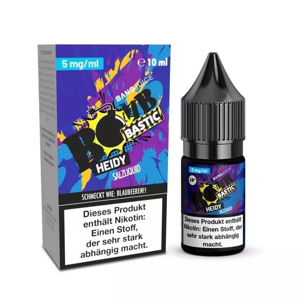 Bombbastic - Heidy - 10ml Nikotinsalz-Liquid