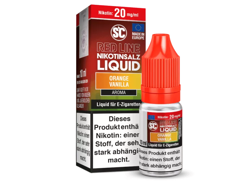 Red Line - Orange Vanilla - 10ml Nikotinsalz-Liquid