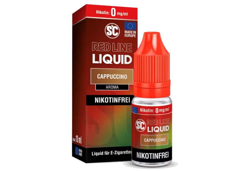 Red Line - Cappuccino - 10ml Nikotinsalz-Liquid