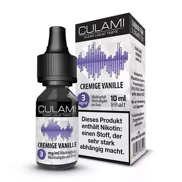 Cremige Vanille - 10ml Liquid