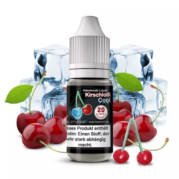 Kirschlolli Cool - 10ml Nikotinsalz-Liquid