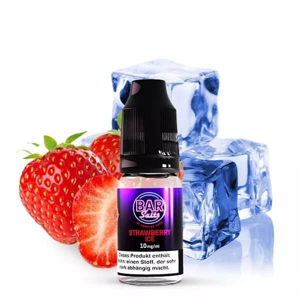 Bar Salts Strawberry Ice - 10ml Nikotinsalz-Liquid