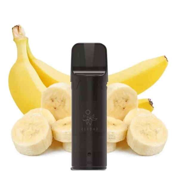 2x Elfbar Elfa CP Prefilled Pod - Banana 20mg/ml