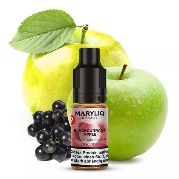 Maryliq Blackcurrant Apple - 10ml Nikotinsalz-Liquid