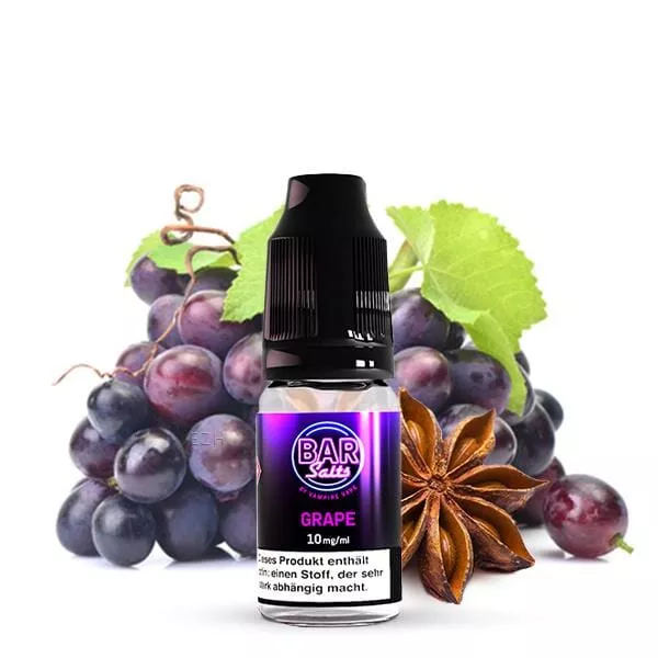 Bar Salts Grape - 10ml Nikotinsalz-Liquid