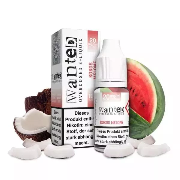 Kokos Melone - 10ml Nikotinsalz-Liquid