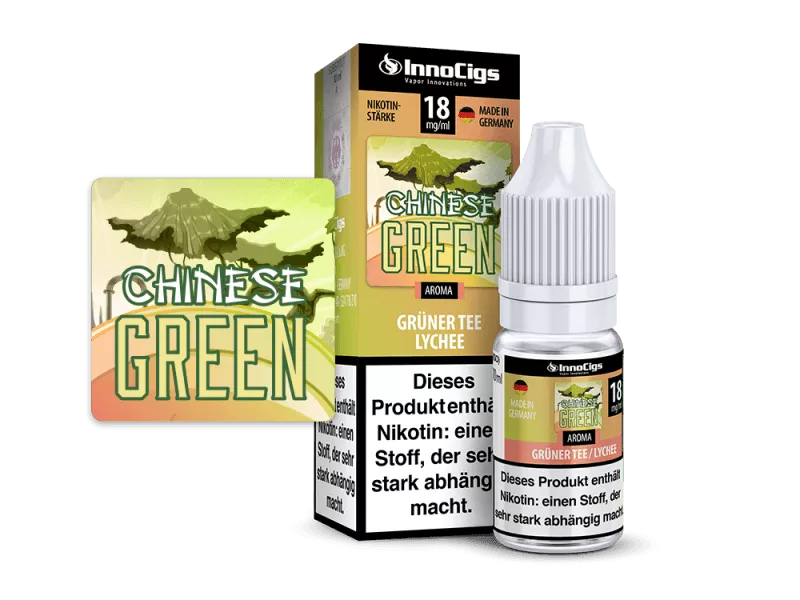Chinese Green Grüner Tee-Lychee - 10ml Liquid