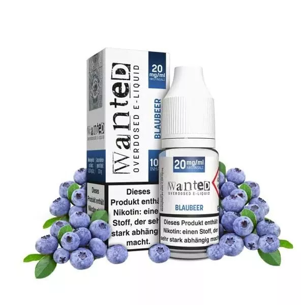 Blaubeer - 10ml Nikotinsalz-Liquid