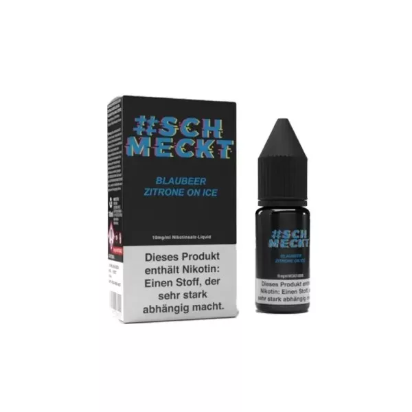 Blaubeer Zitrone on Ice 10ml Nikotinsalz-Liquid