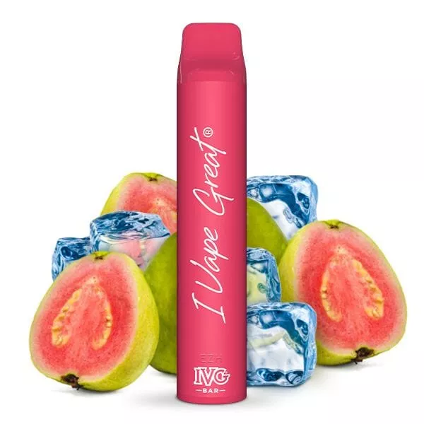 IVG - Bar Einweg E-Zigarette - Ruby Guava Ice 20mg/ml