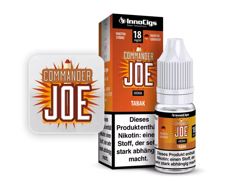 Commander Joe Tabak - 10ml Liquid
