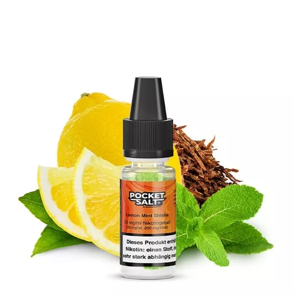 Lemon Mint Shisha - 10ml Nikotinsalz-Liquid 20mg/ml