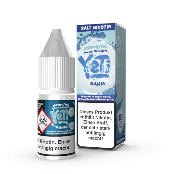 Yeti - 10ml Nikotinsalz Liquid - Bähm