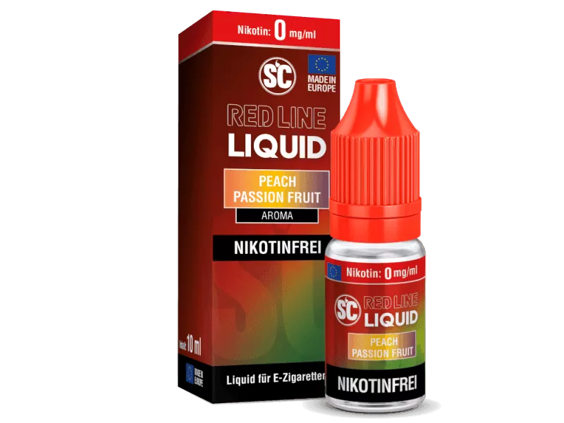 Red Line - Peach Passion Fruit - 10ml Nikotinsalz-Liquid