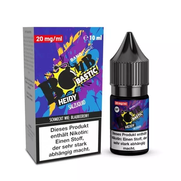 Bombbastic - Heidy - 10ml Nikotinsalz-Liquid